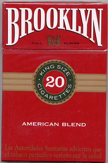 Brooklyn American Blend cigarettes king size 20